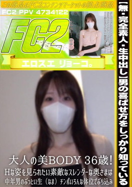 【完全素人・生中出し】男の喜ばせ方をしっかり知っている大人の美BODY 36歳！ RA