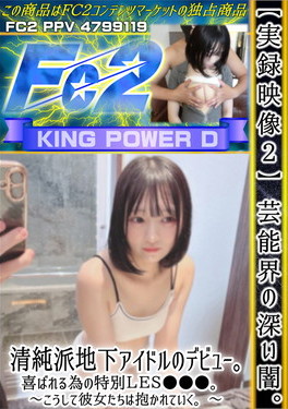 【実録映像 2】芸能界の深い闇。清純派地下アイドルのデビュー。喜ばれる為の特別LES●●●。 ことみ