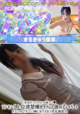 某北区コスプレカフェの裏コース♪ランキング上位清楚嬢がイベント後のプライベートオフショットで生マンコ